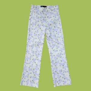 ZARA Lilac Floral Pants